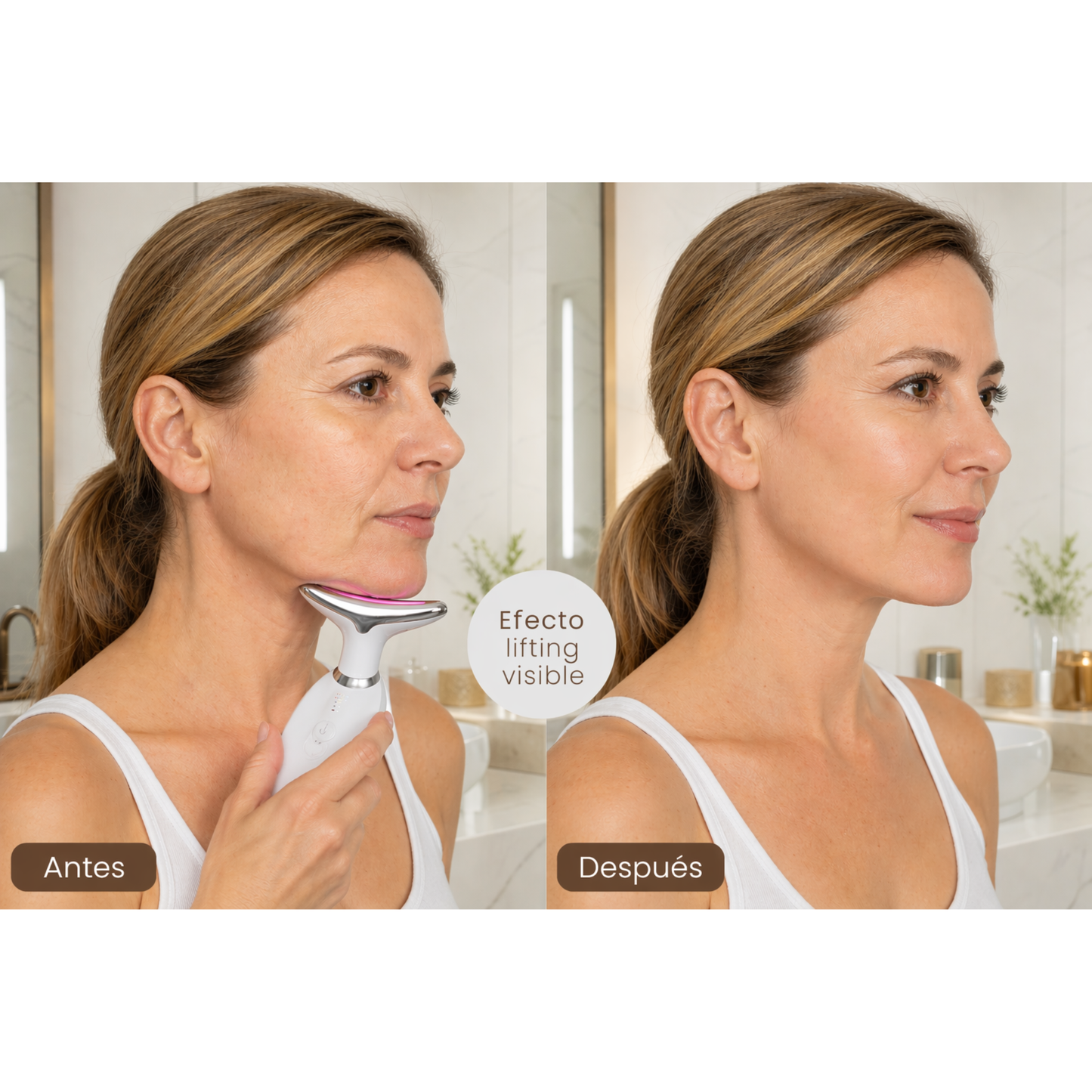 Maseajador facial 7 Colores