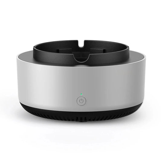 Smart Ashtray Air Purifier,Remove Secondhand Smoke and Tobacco Odor Instantly,Batteries Not Included, Ring Aromatherapy Tablets